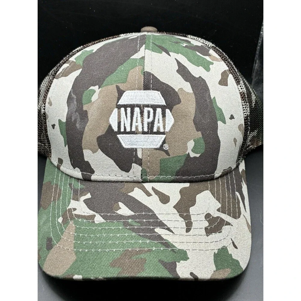 Camo Napa Auto Parts Hat One Size Fits All SnapBack